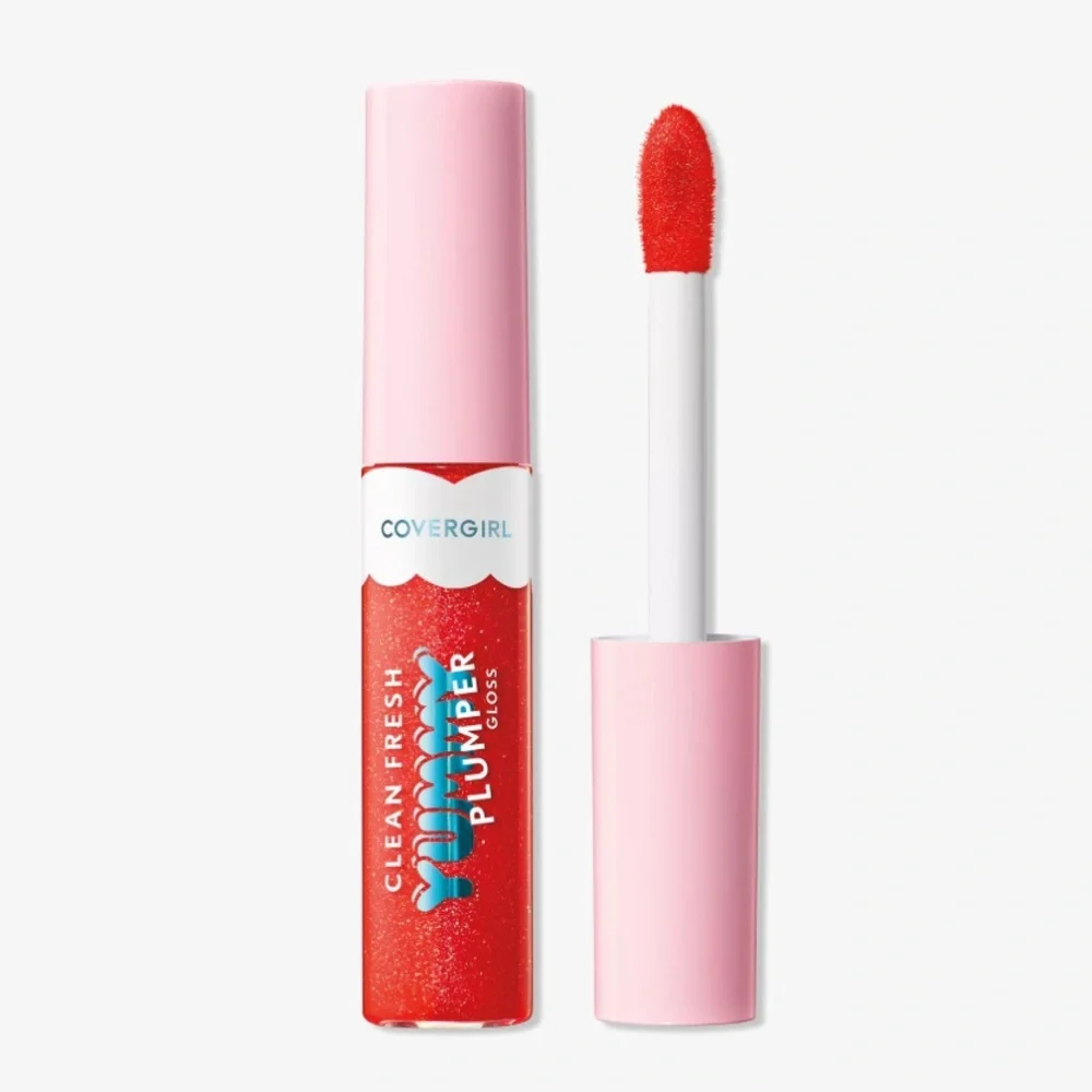 💎 CoverGirl Clean Fresh Yummy Gloss Plumper in Color Merry Kissmass New